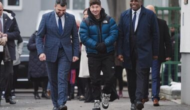 Barry Keoghan, 32, touched down in Bulgaria alongside Foreign Secretary David Lammy, 52, on Friday, to launch Children's Care campaign across the globe