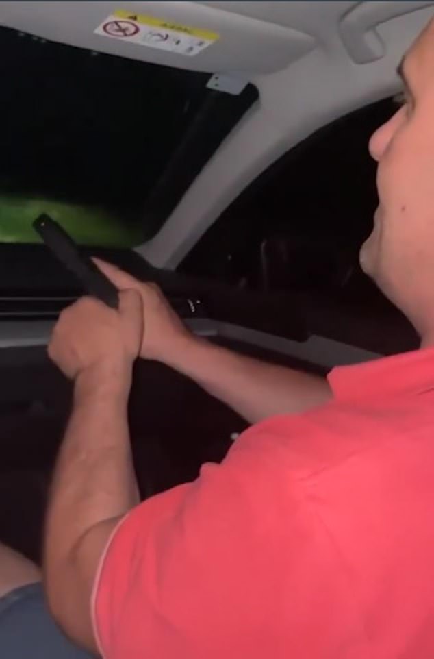 The politician was seen in shocking video firing a gun from the window of a moving car