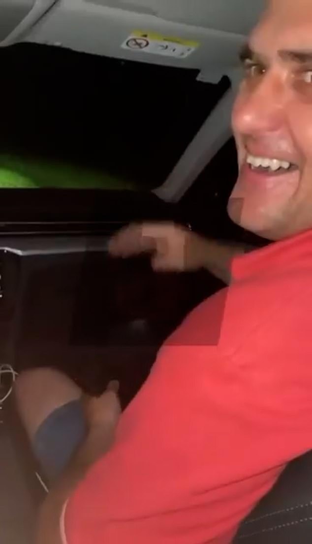 Dabro claimed the video was filmed years ago and said they were using training bullets