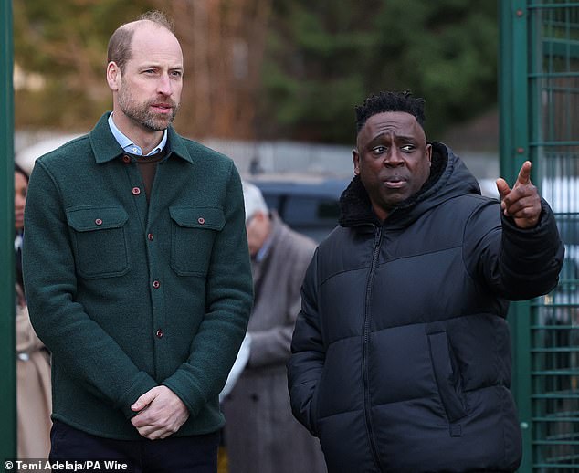 William has had a very football heavy week - after travelling to watch Aston Villa play in Monaco