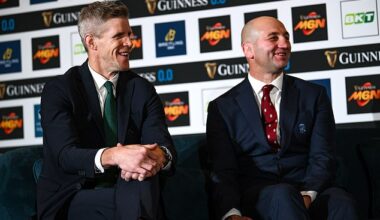Simon Easterby (left) has a far more experienced, but ageing, squad than Steve Borthwick