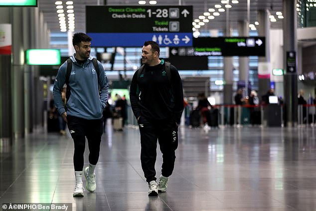 Conor Murray (left) and Cian Healy (right) are still being used off the bench in their late 30s