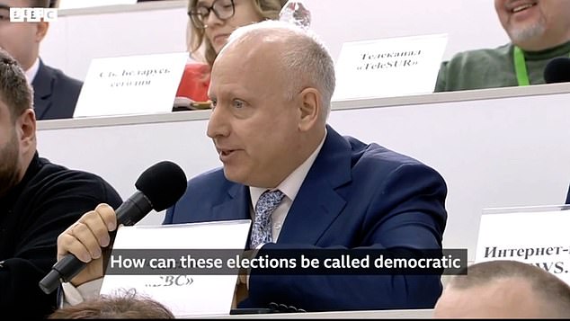 The BBC's Moscow Correspondent Steve Rosenberg quizzed the Belarusian dictator at the press conference