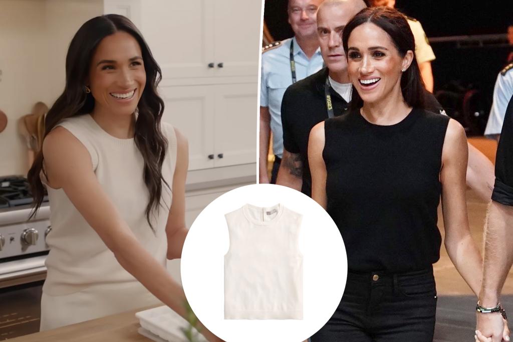 Meghan Markle owns this J.Crew top in multiple colors