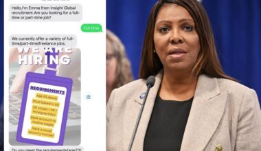 Text scammers blasting out bogus job offers stole $2.2M in crypto, NY AG says: 'Never-ending nightmare'