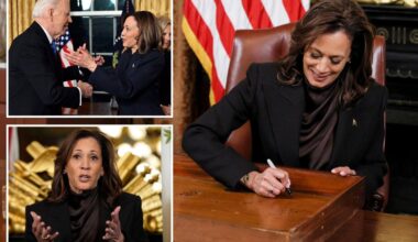 Cackling Kamala Harris vows not to 'go quietly into the night,' hints at political future
