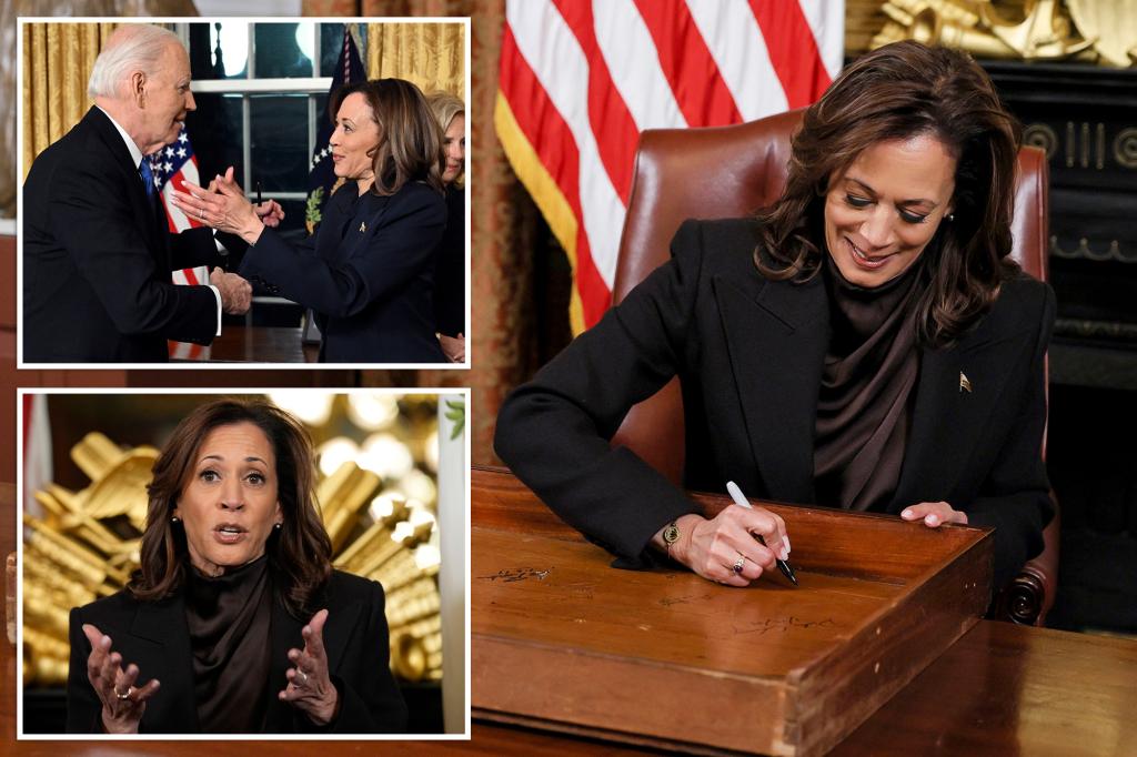 Cackling Kamala Harris vows not to 'go quietly into the night,' hints at political future