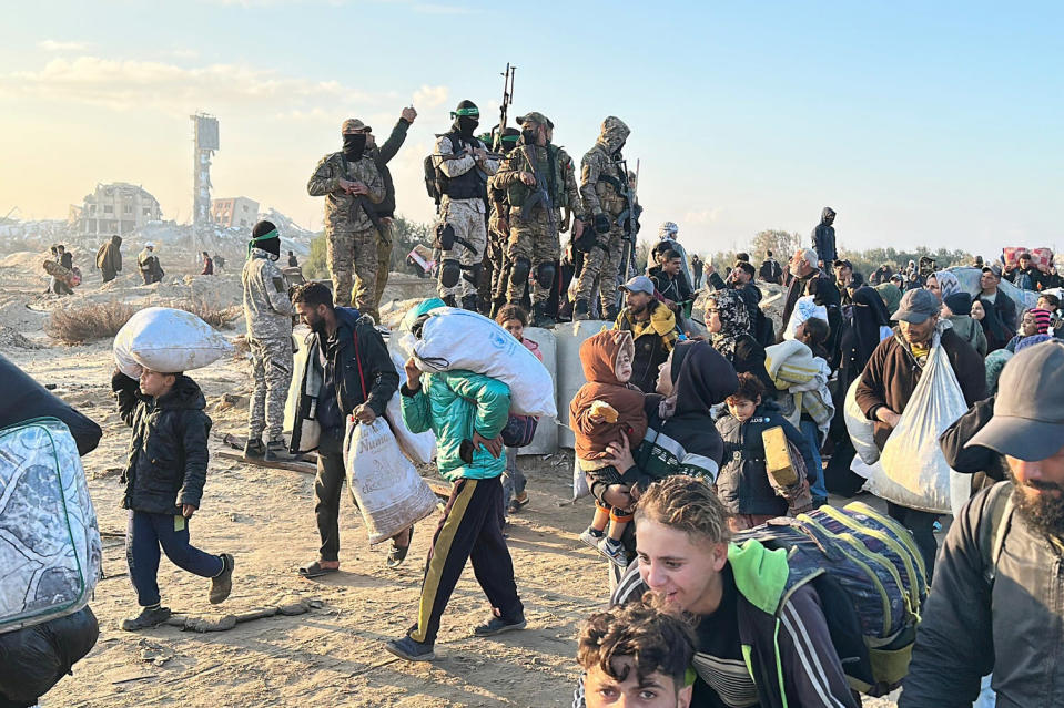 Gaza City Hamas Welcome (NBC News)