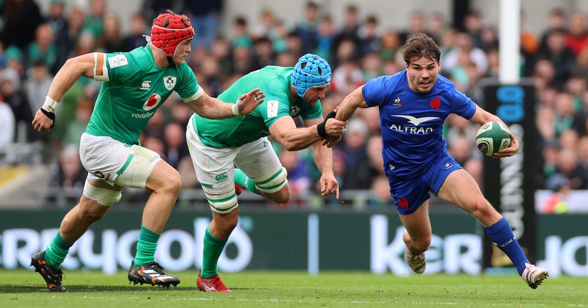 Ireland face tough task for third Six Nations in a row against Antoine Dupont-inspired France – The Irish Times