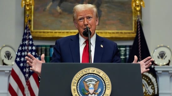 Trump claimed that Denmark has not treated Greenlanders well, adding that “I don't like the way they've been treated”.(AP)