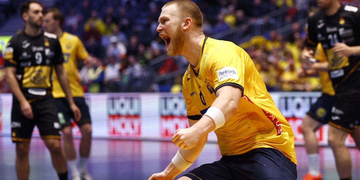 Sverige mot Norge i handbolls VM 2025