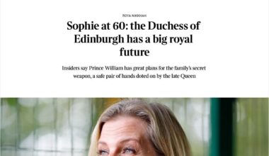 Sophie at 60: the Duchess of Edinburgh has a big royal future