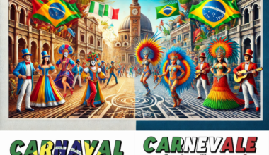 Carnevale – colori nelle strade, Carnaval – cores nas ruas