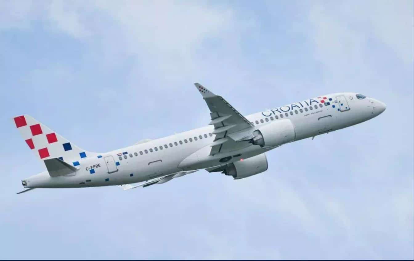 Croatia Airlines to introduce Airbus A220 on Zagreb-Brussels route