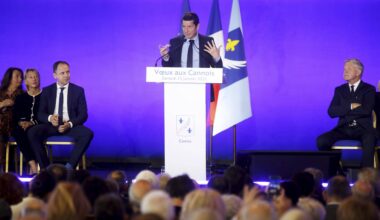 Vœux de David Lisnard: "Cannes est mon bonheur, la France est mon devoir"