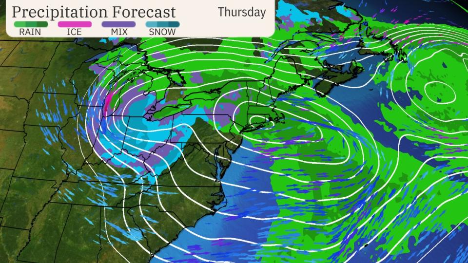 Monday's Forecast