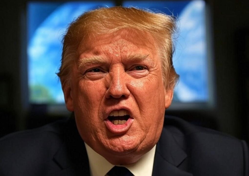 Donald_Trump_Schimpfend_Illustration