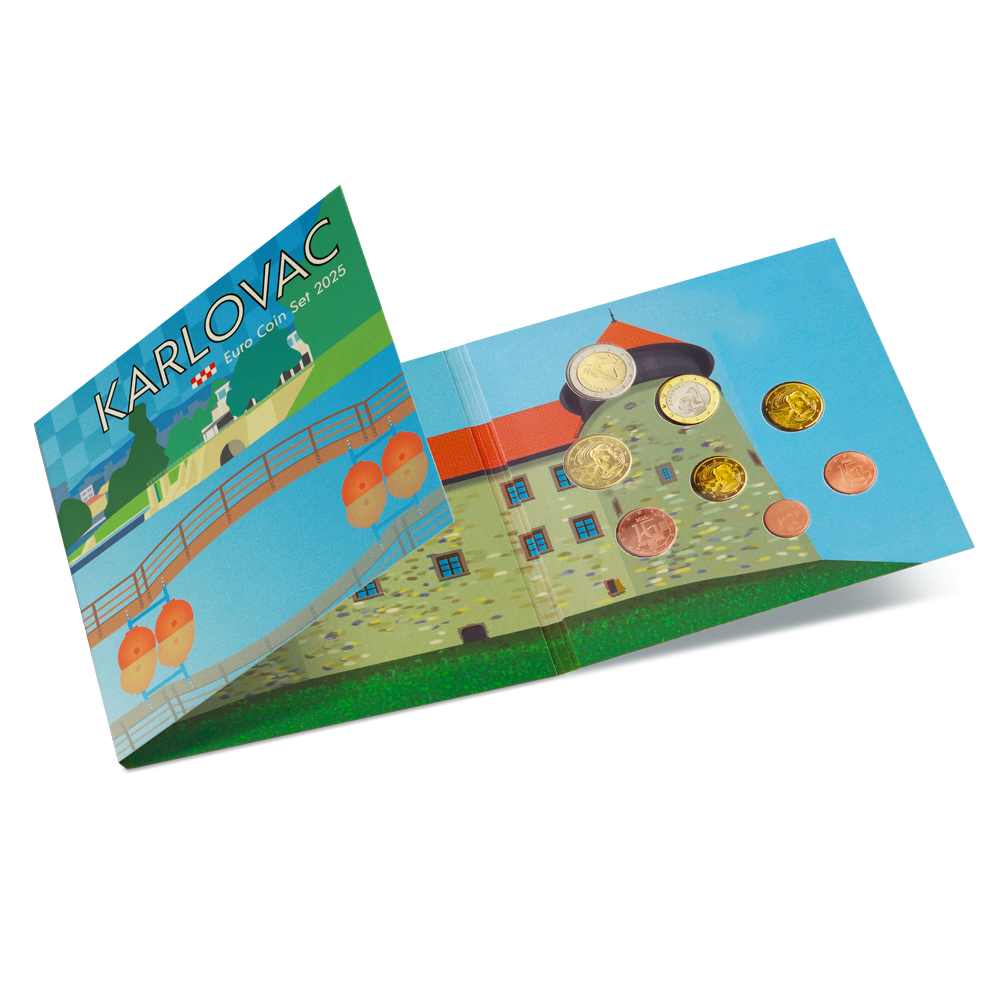 Karlovac euro coin set 