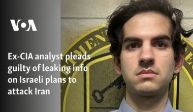 Former CIA analyst pleads guilty of leaking information on Israeli plans to attack Iran