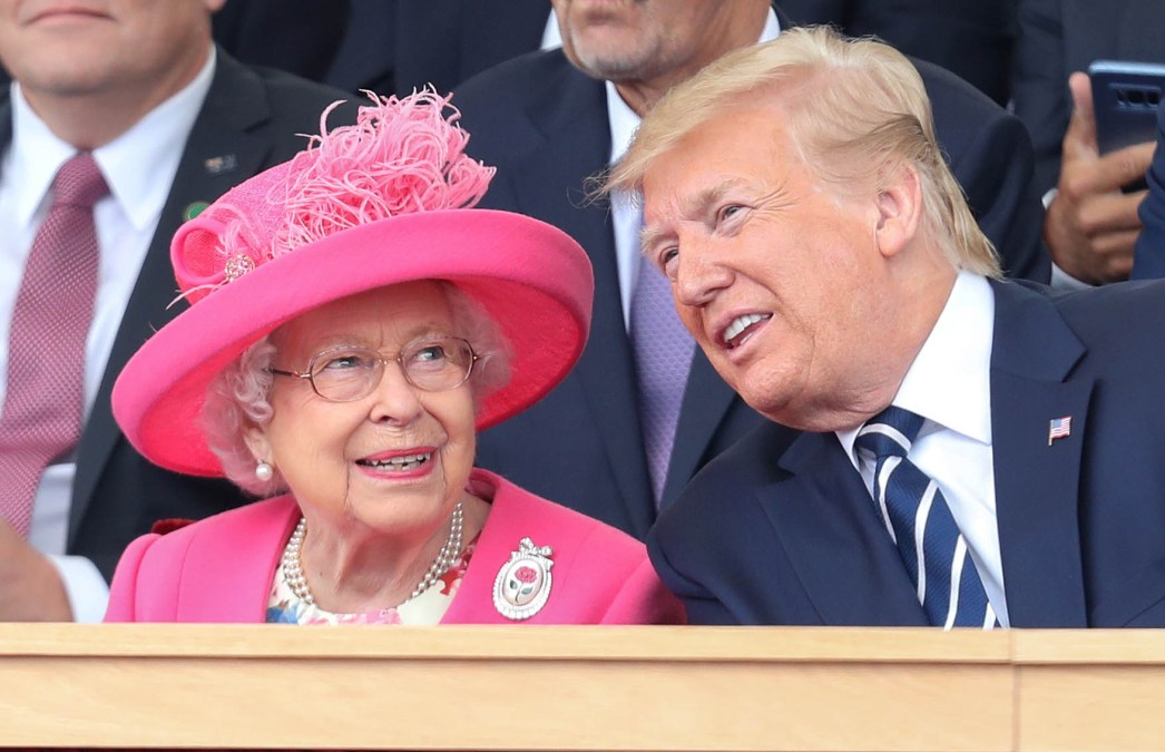 Queen Elizabeth & President Trump