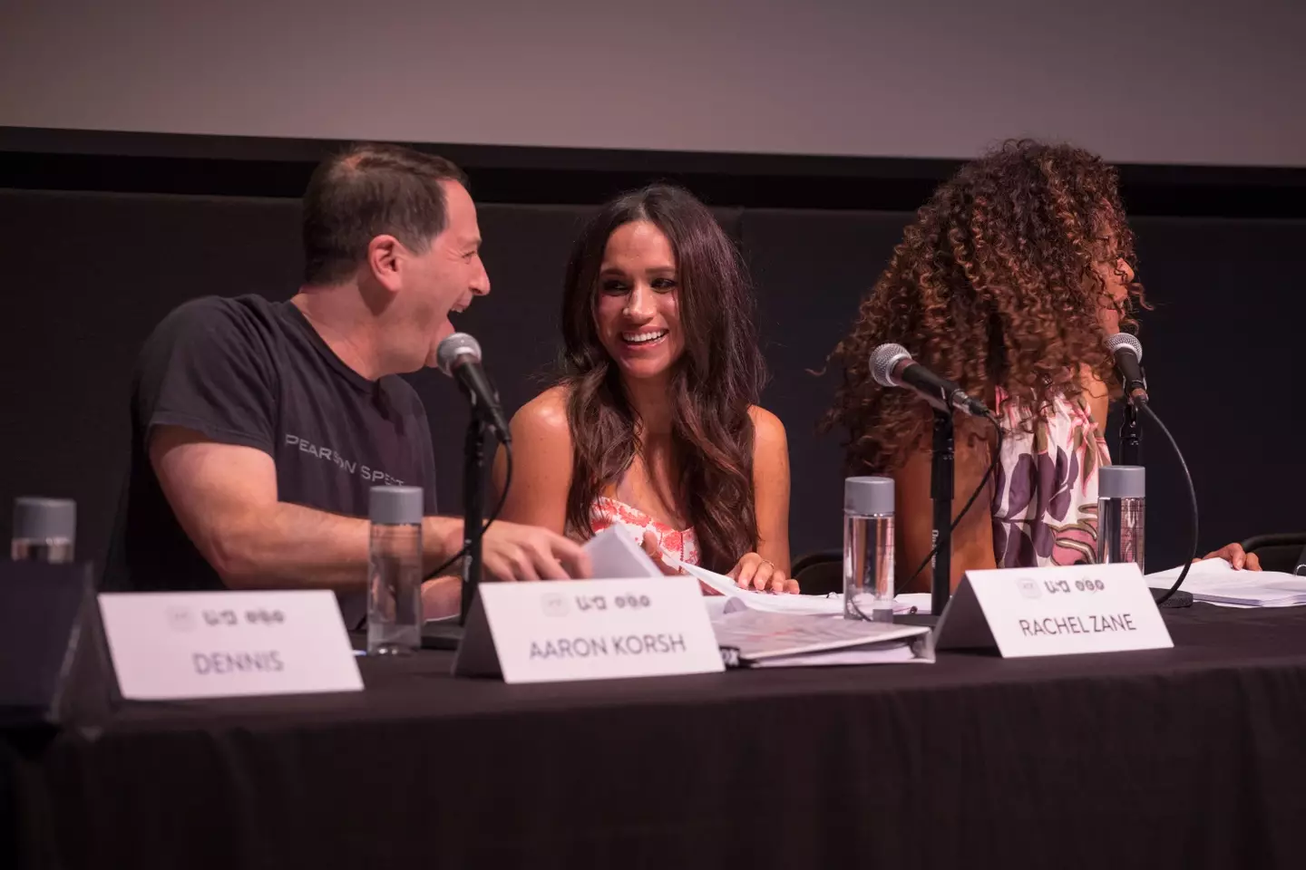 Aaron Korsh claimed he wrote out Meghan's character a year prior to her departure (Rick Kern/USA Network/NBCU Photo Bank/NBCUniversal via Getty Images)