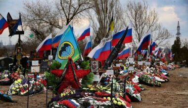 Nachrufe und Gräber analysiert: So viele bestätigte Tote gibt es auf russischer Seite