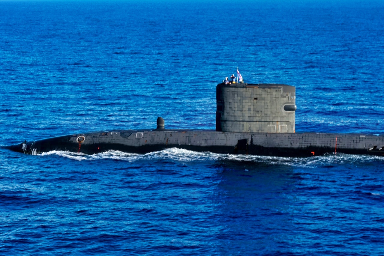 HMS Talent Royal Navy Submarine