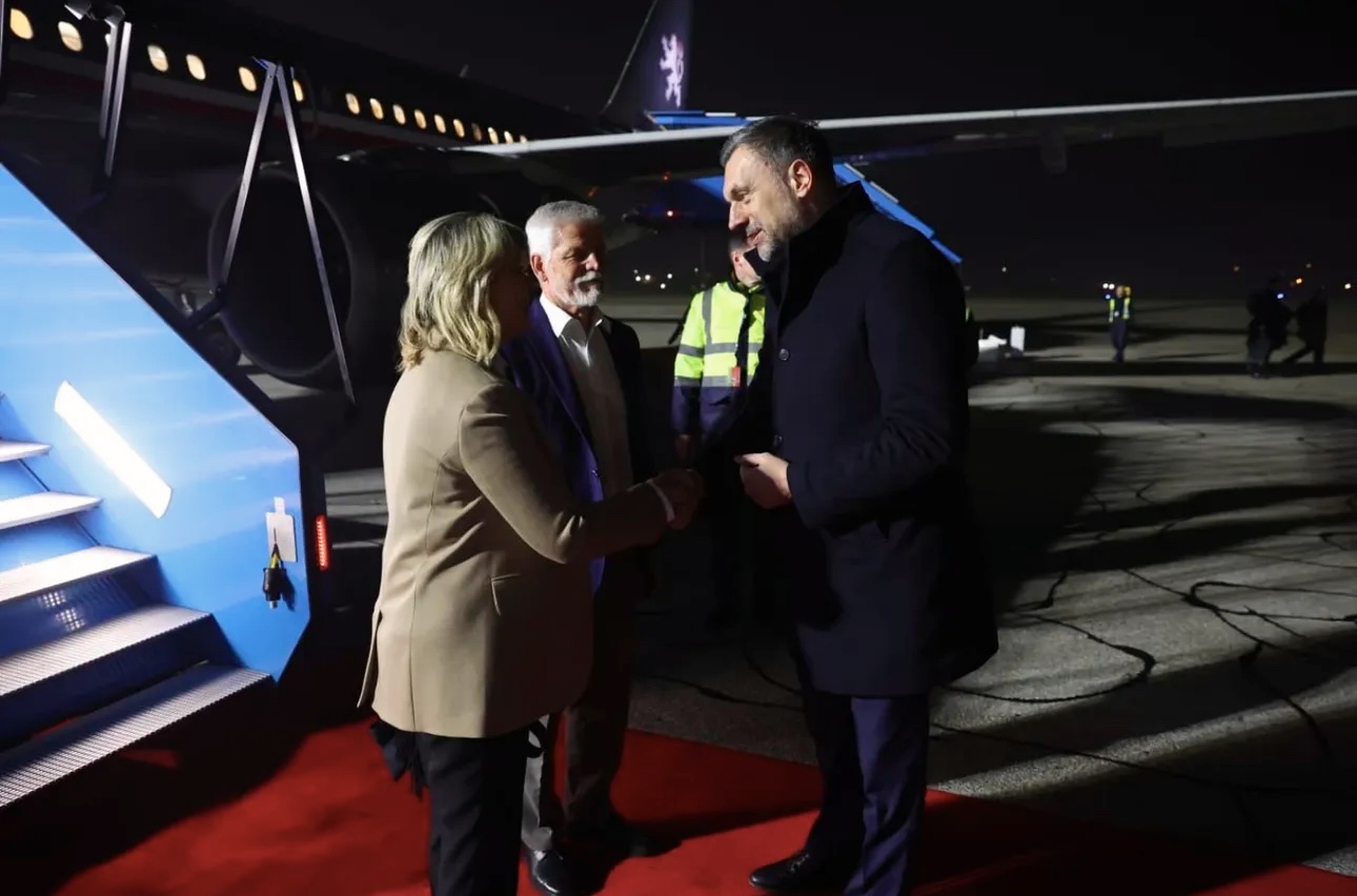 The President of the Czech Republic Petr Pavel arrived in BiH