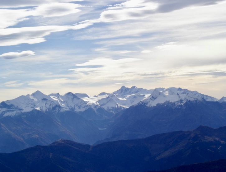 The Glockner group in the Austrian Alps.
