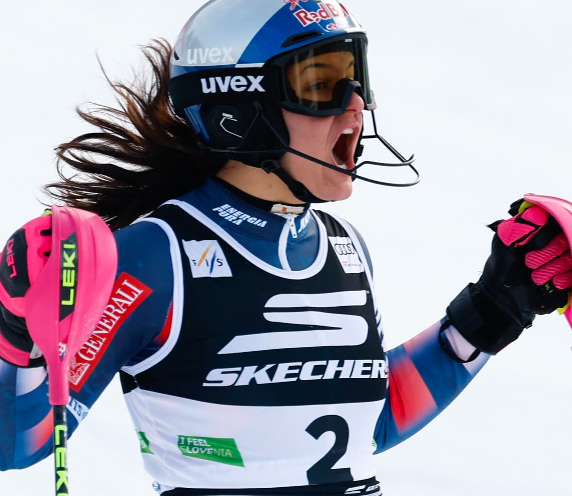 Zrinkja Ljutic Claims Second Consecutive Slalom Victory at Kranjska Gora, Slovenia