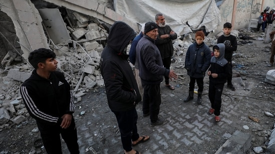 According to an official briefed on the discussions, mediator Qatar has sent Israel and Hamas the "final" text of a ceasefire and hostage-release agreement intended to end the war in Gaza.(REUTERS//Dawoud Abu Alkas)