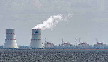 The Rostov Nuclear Power Plant in Volgodonsk, Russia.