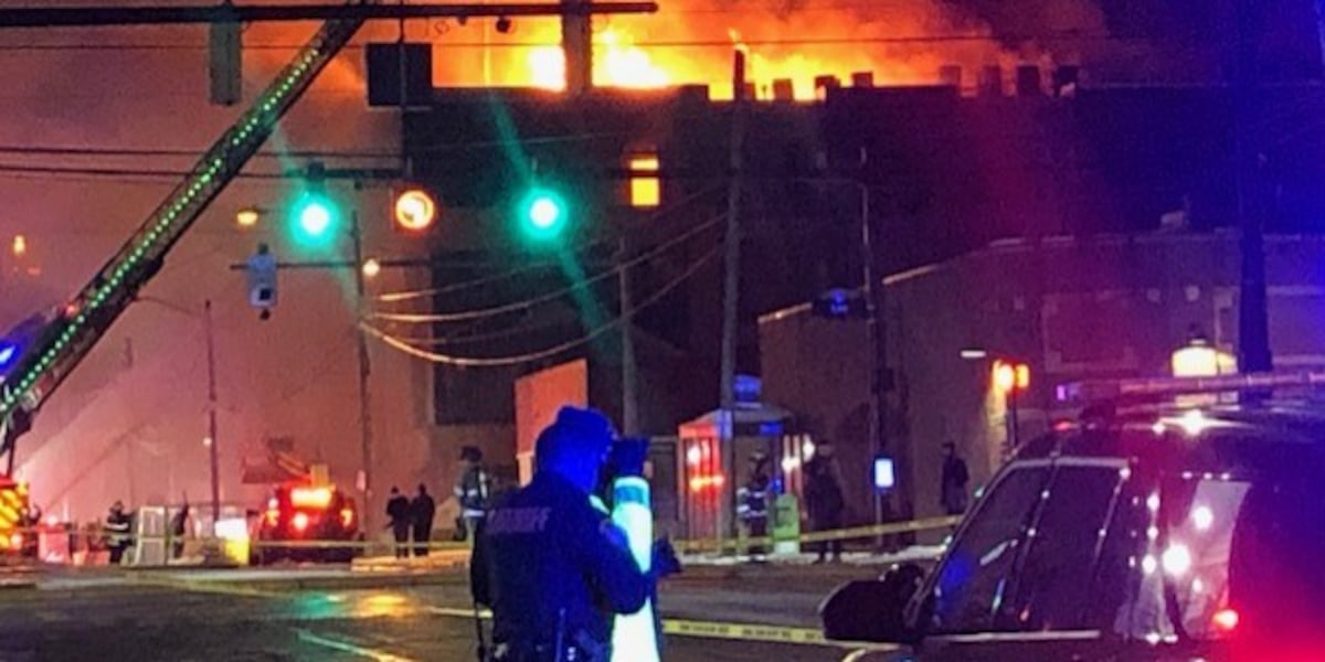 Cleveland Heights business owners speak on apartment construction site fire