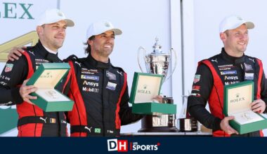 Thierry Boutsen et Didier Theys félicitent Laurens Vanthoor pour sa victoire à Daytona : "Une Rolex de plus en Belgique !"