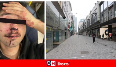 Matheo, 22 ans, roué de coups et laissé pour mort par cinq jeunes dans la rue Neuve : "Si le centre-ville n'est pas protégé, où pourrait-on l'être ?"