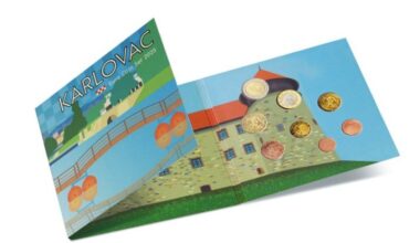 Historic city of Karlovac celebrated in coin form