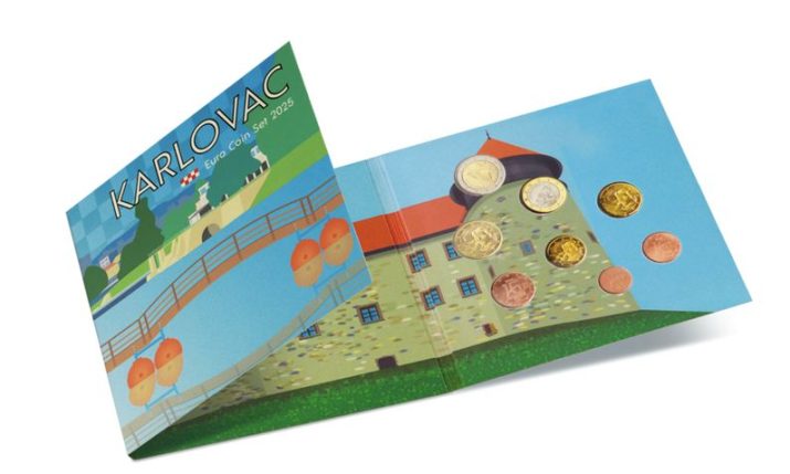 Historic city of Karlovac celebrated in coin form