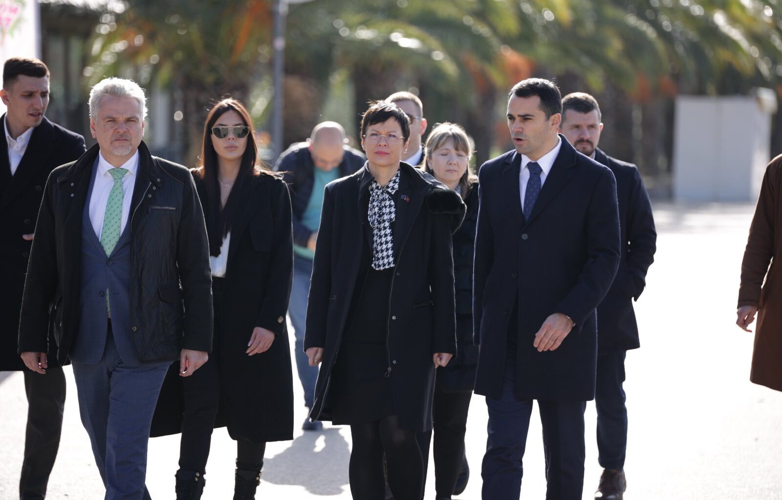 EU Commissioner for Enlargement Marta Kos visited the Maritime Safety Centre, Municipality of Bar, and held discussions with influential women of Montenegro