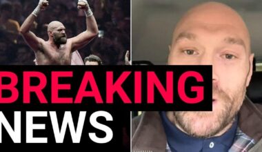 Tyson Fury announces shock retirement from boxing after second Oleksandr Usyk defeat