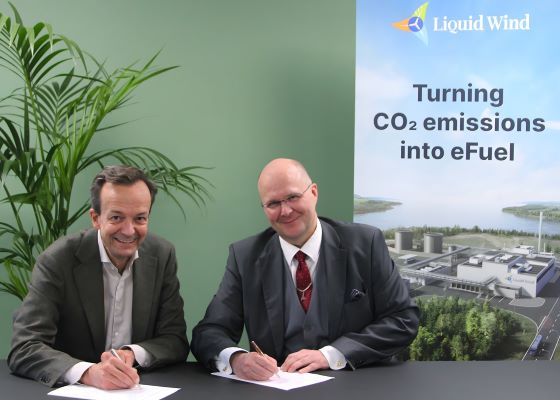 Liquid Wind signs M0U to develop new eFuels facility in Finland