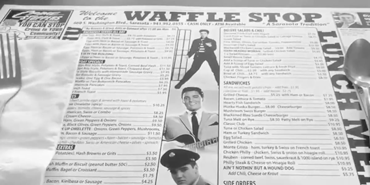 Final day of business at the Waffle Stop after more than 7 decades