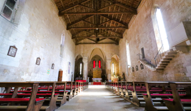 Interior of Church and Monastery of St. Francis