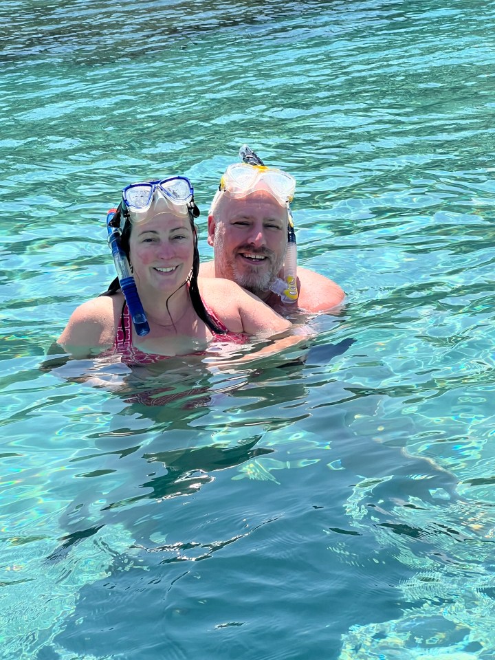 Sam and Annabelle braved the depths