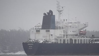 Finnish investigators suspect the tanker Eagle S is a part of Russia's "shadow fleet" and may have damaged a Baltic power cable on Christmas Day. AFP