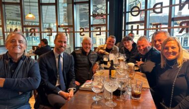 Talking Aston Villa with Prince William… in the pub: Pints, playmakers and burner accounts