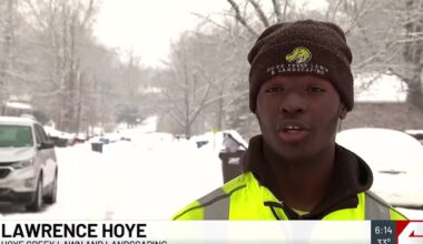 Ferguson teen’s lawn service business continues to thrive during snowy January