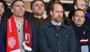 Prince William Makes Solo Appearance at Soccer Game in Monaco