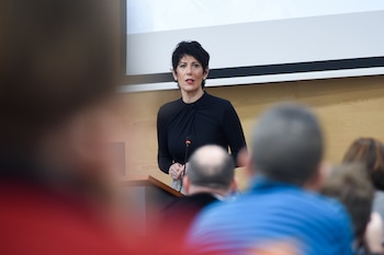 Elma Saiz, ministra de Inclusión,