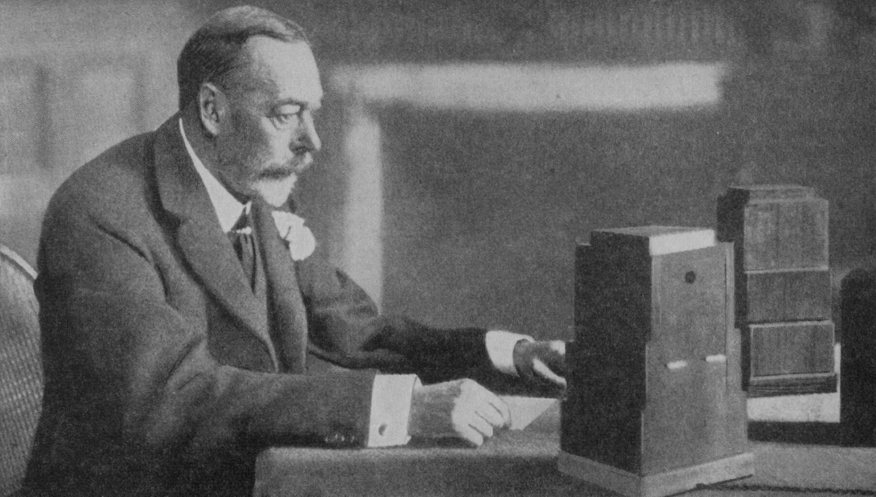 The death of a king in a modern era: how George V's passing was announced to the world