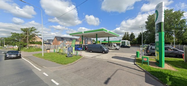 Thousands of drivers filled up their car with 'contaminated fuel' causing cars to stop working London Road BP garage, Rayleigh